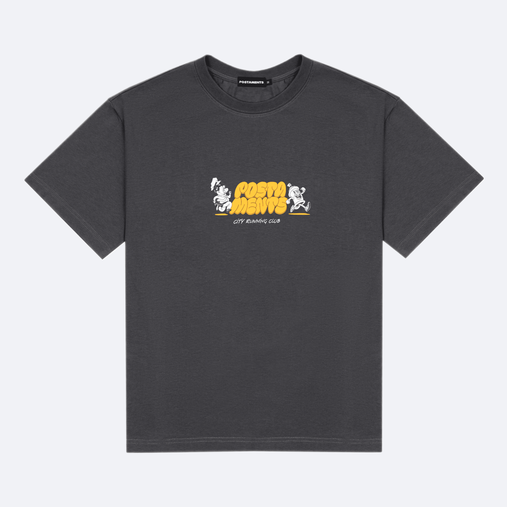 Футболка Postaments Running Club (grey) артикул: - купить в магазине Дайс