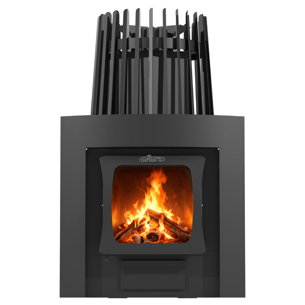 Дровяная банная печь Grill'D Cometa Vega 240 Long Max