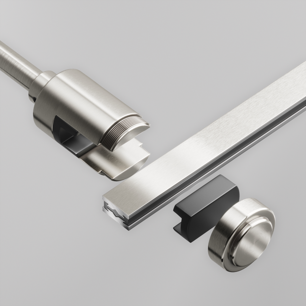 Крепление настенное Wall одинарное удлиненное Maytoni FLARITY TRA155CW-SL1-PT