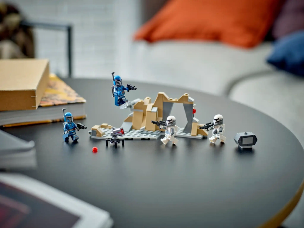 Конструктор LEGO Star Wars 75373 Боевой набор: Засада на Мандалоре
