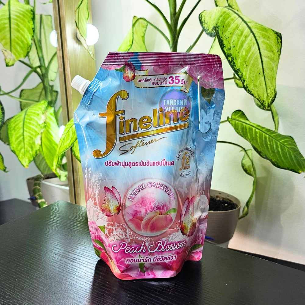 Fineline концентрированный кондиционер для белья Happiness Peach Blossom 1150 мл.