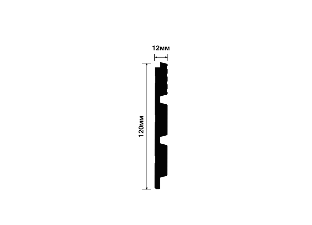 Декоративная панель LV124L W50