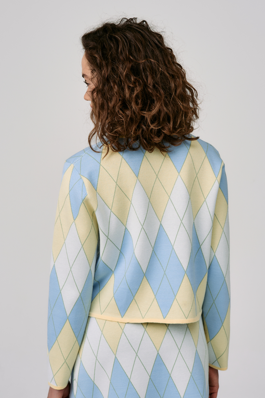 Кардиган "Argyle Code"