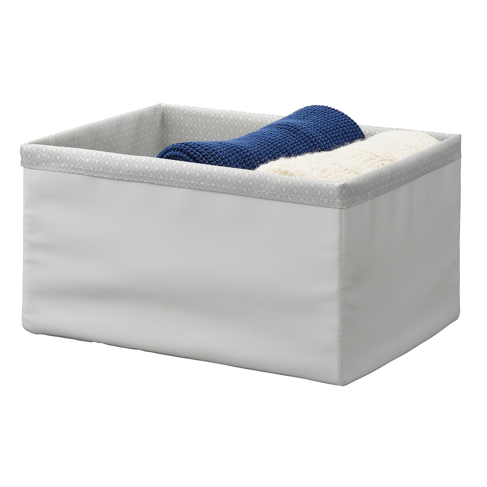 IKEA BAXNA  (ИКЕА БАКСНА)  -  Органайзер - серый/белый 26x34x18 см