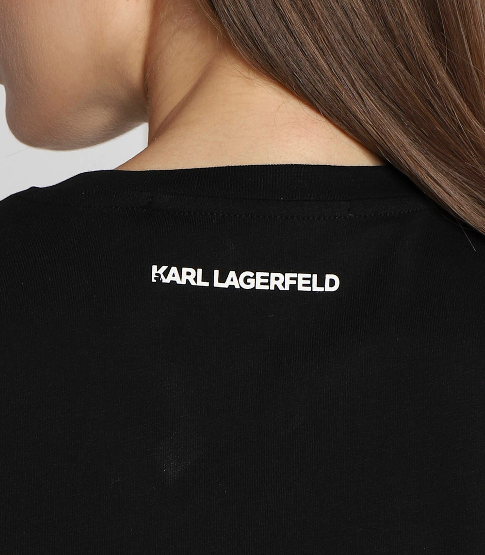 футболка ikonik 2.0 Karl Lagerfeld - черный(230W1704)