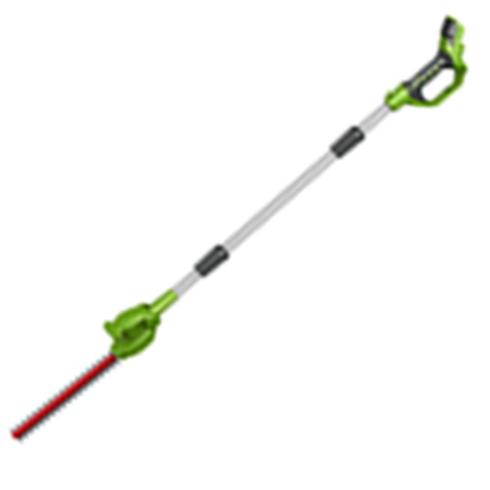 Аккумуляторный штанговый кусторез Greenworks G24PH51, 2300707,24v, 51 см, без АКБ И ЗУ