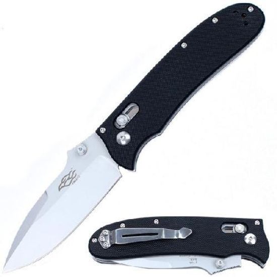 Складной нож Firebird by Ganzo F704-BK (G704) c клинком из стали 440C, рукоять G10