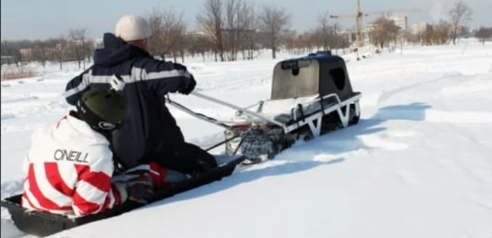 Мотобуксировщик Lebedev Motors РЕКС LA507