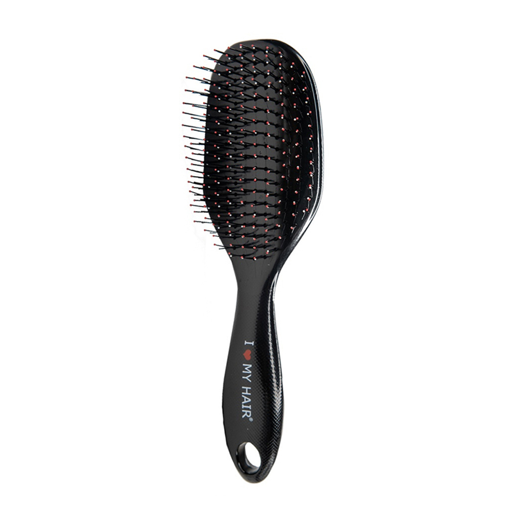 I Love My Hair Щётка "Spider Classic" 1502 L, глянцевая чёрная