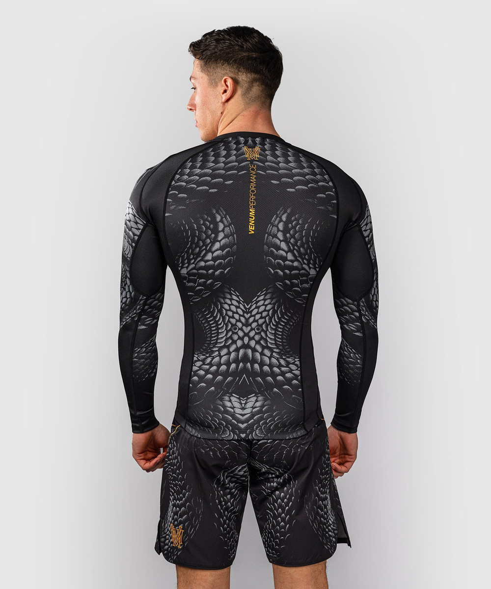 Рашгард Venum Matupa Black/Grey/Gold L/S