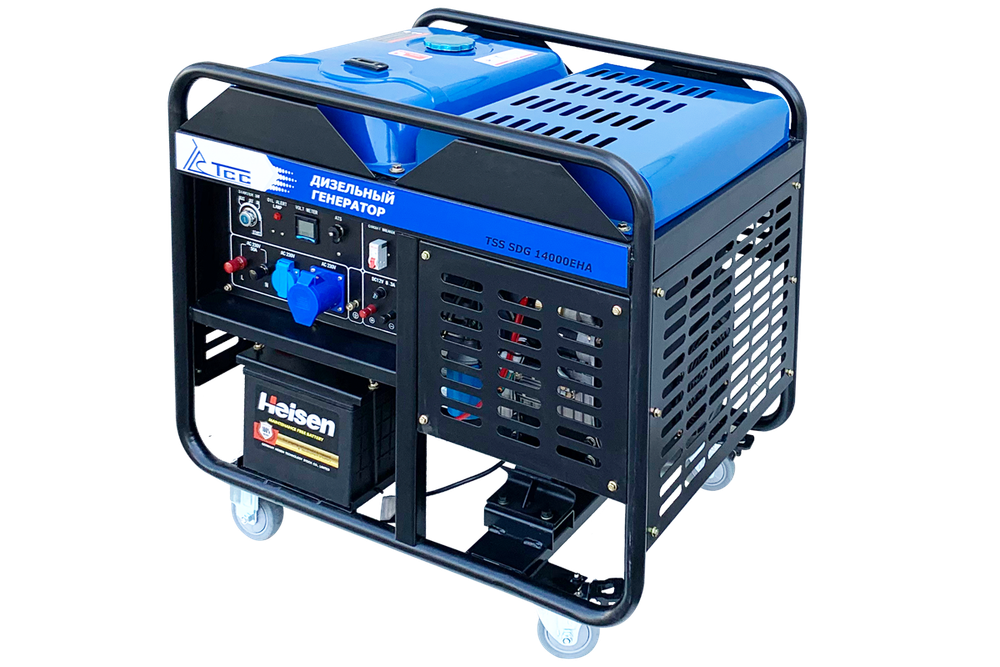 Дизель генератор TSS SDG 14000EHA в погодозащитном кожухе МК-3.1