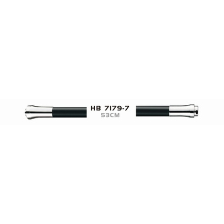 Силиконовый гибкий излив Haiba (черный) HB 7179-7