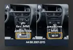 Магнитола для Audi A4 B8 2012-2016 (без джойстика MMI) - RDL-9608 монитор 8.8" на Android 13, Быстрая, CarPlay, 4G SIM-слот