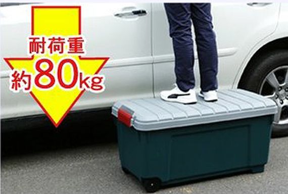 Экспедиционный ящик на колёсах IRIS RV Box 1000, нагрузка на крышку max 80 кг.