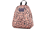 JanSport Polyester Backpack Mini Unisex Pink Leopard Print