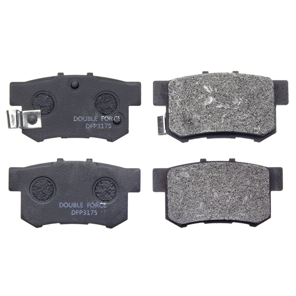 Колодки тормозные дисковые задние Double Force DFP3175