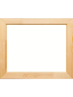 Деревянная рама 50x55 для картин на подрамнике сеч. 60x18