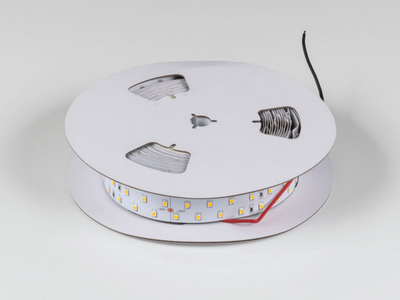 Светодиодная лента SWG PRO 2835, 280 LED/м, 26 Вт/м, 24В , IP20, Цвет: Теплый белый, SWG2P280-24-26-WW-20