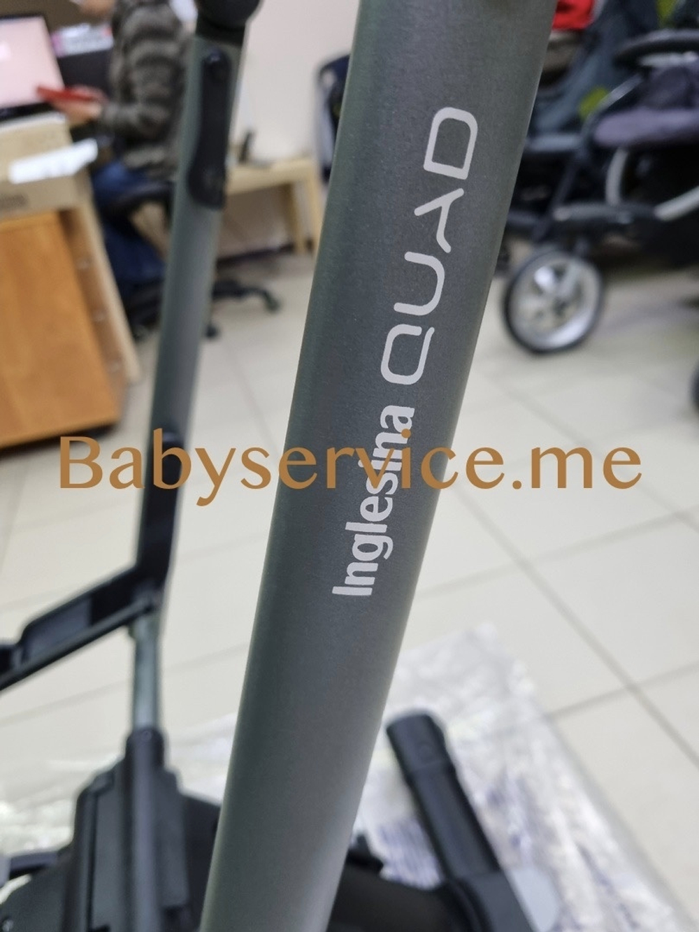 Рама Inglesina Quad с коричневой ручкой