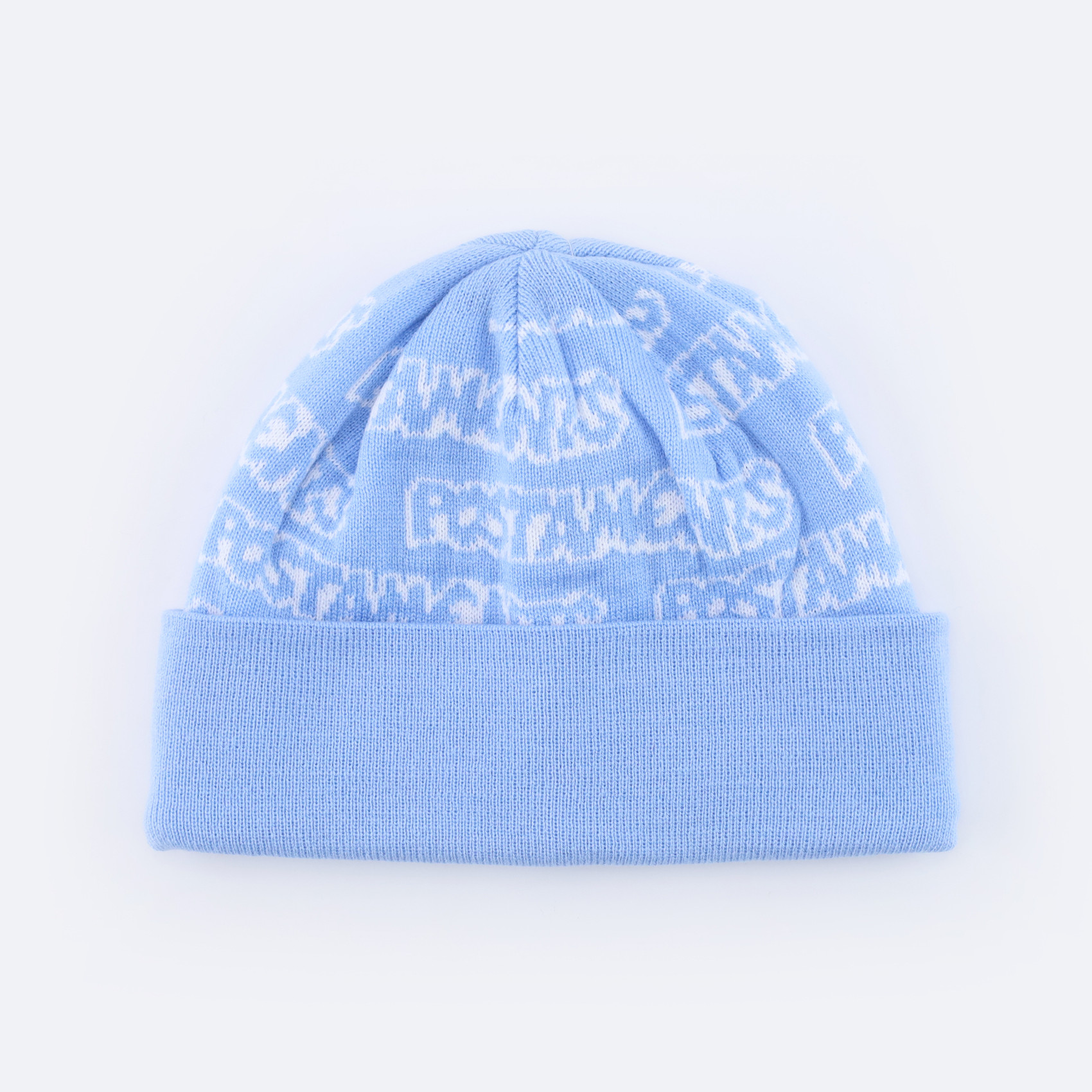 Шапка Postaments Wordz (sky blue/white) артикул: - купить в магазине Дайс