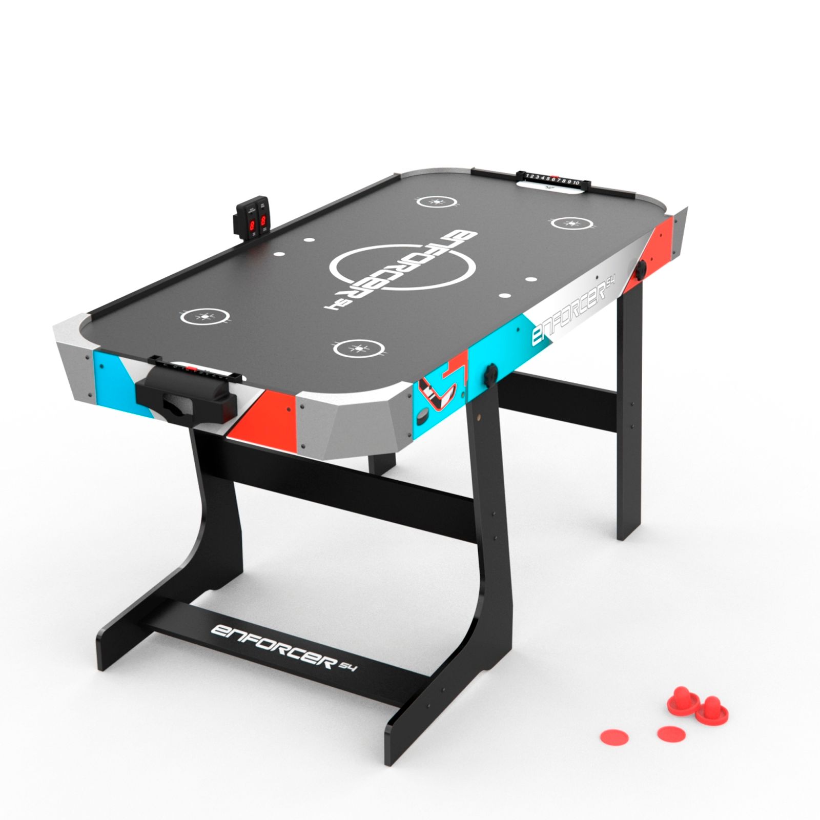 Игровой стол - аэрохоккей DFC ENFORCER 54" складной фото №1