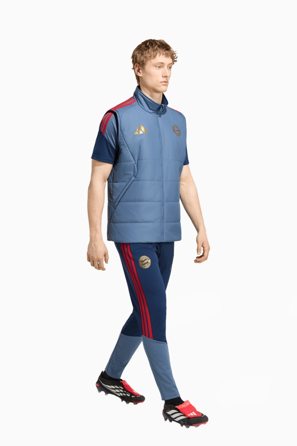 Жилет adidas FC Bayern 26/27 Winterized Vest - синий