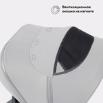 Детская коляска Rant Flex Therm Soft 4 в 1 с автокреслом Miro Black и база Stone Grey