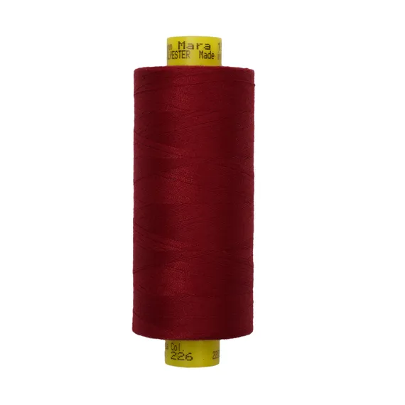 Нитки GUTERMANN Mara №150 бордо (226)