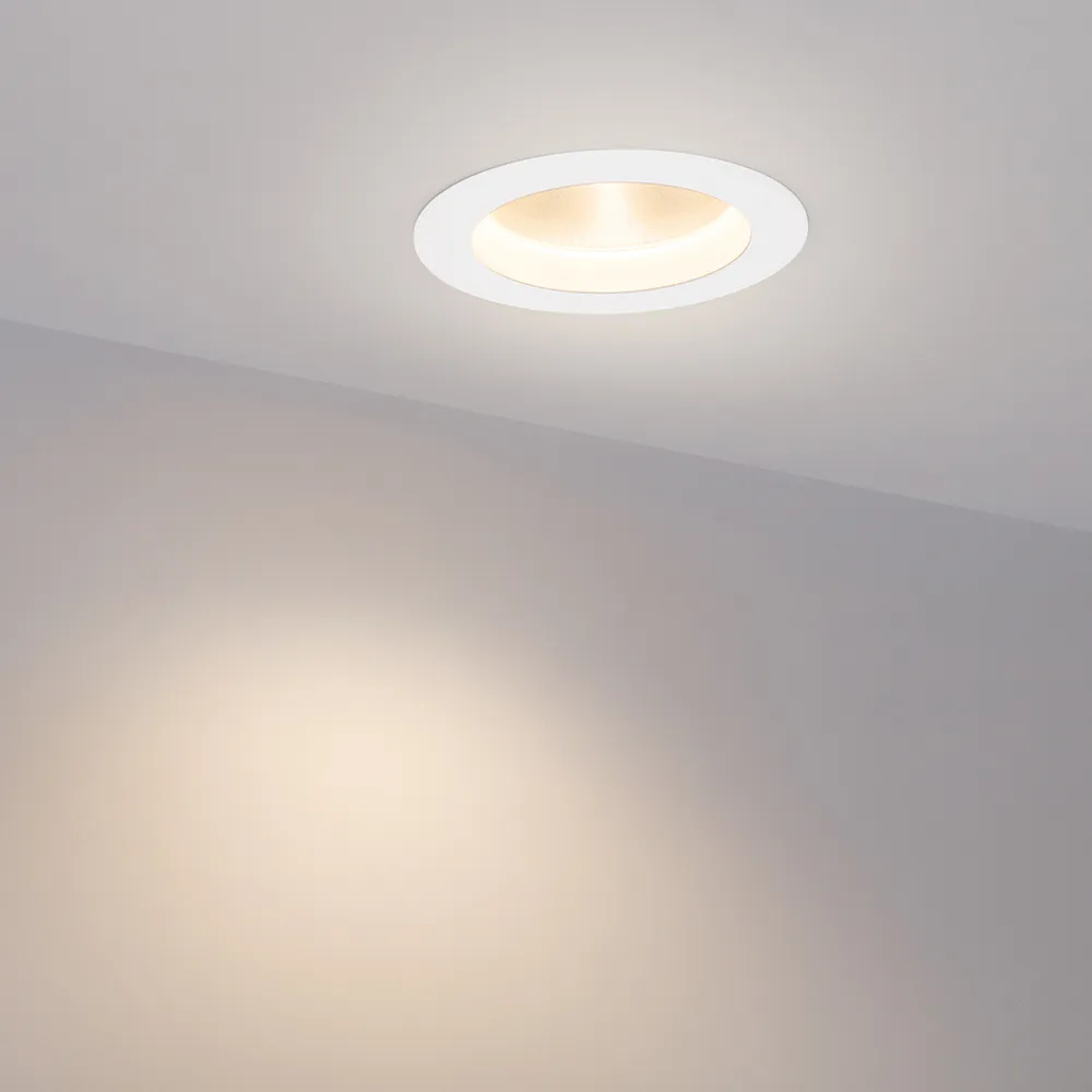 Светодиодный светильник LTD-145WH-FROST-16W Warm White 110deg (Arlight, IP44 Металл, 3 года) 021068