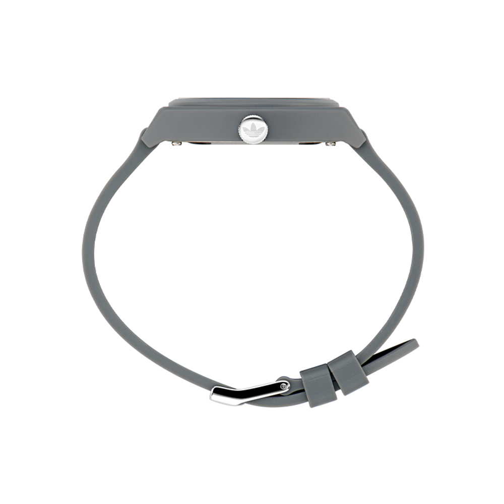 Adidas Originals Wrist Watch Quartz Movement Resin Strap 38mm Gray Dial Unisex 50m Water Resistant