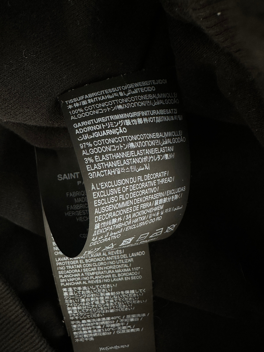 Cвитшот Saint Laurent