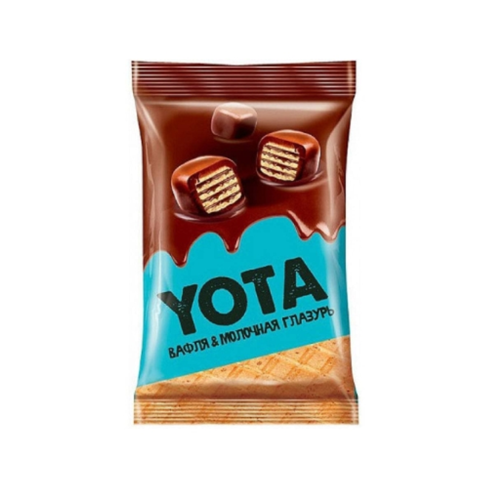 Вафля YOTA в молочной глазури 40г 1/16 (арт ЯШ136)