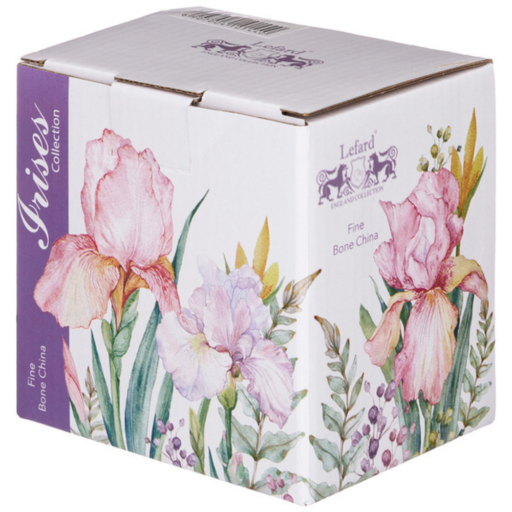Кружка фарфоровая 350мл «IRISES»