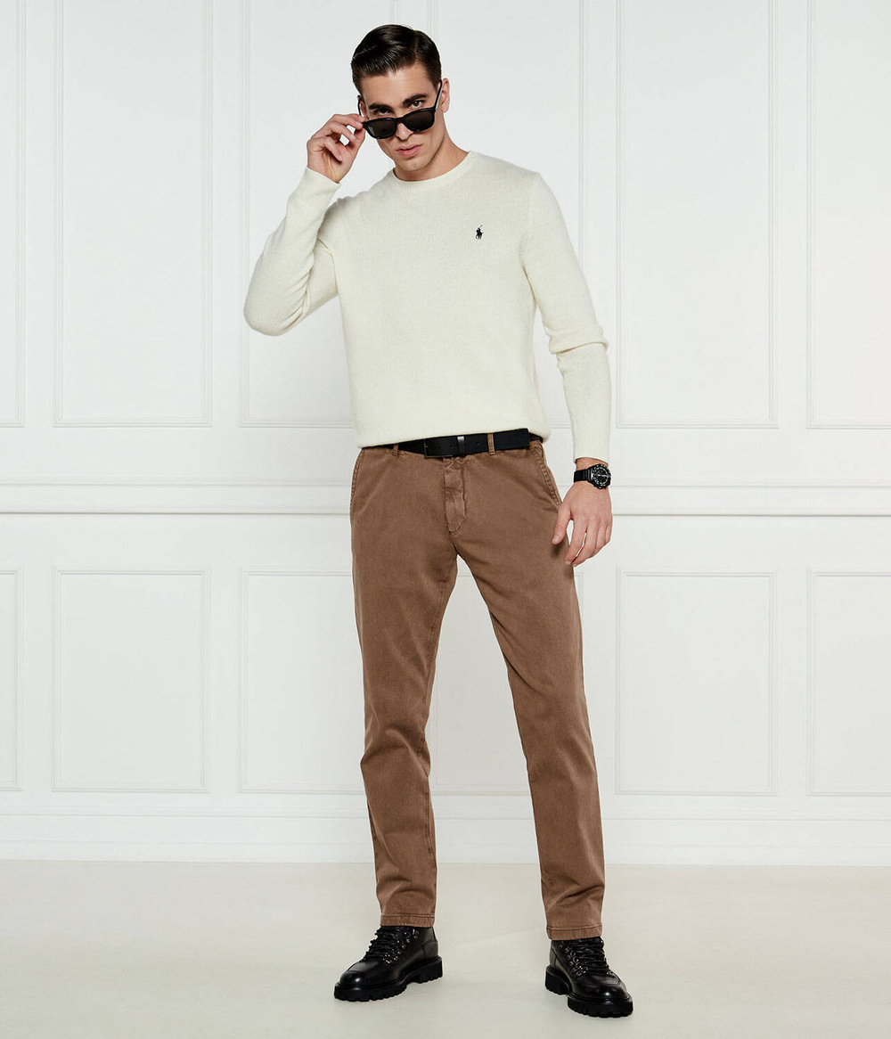 Шерстяной свитер POLO RALPH LAUREN - экрю(710955906)