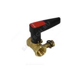 Клапан балансировочный ручной латунь Basic Ду 40 G1 1/2" Ру25 ВР Kvs=25.7м3/ч без ниппелей BROEN 47490000-001003