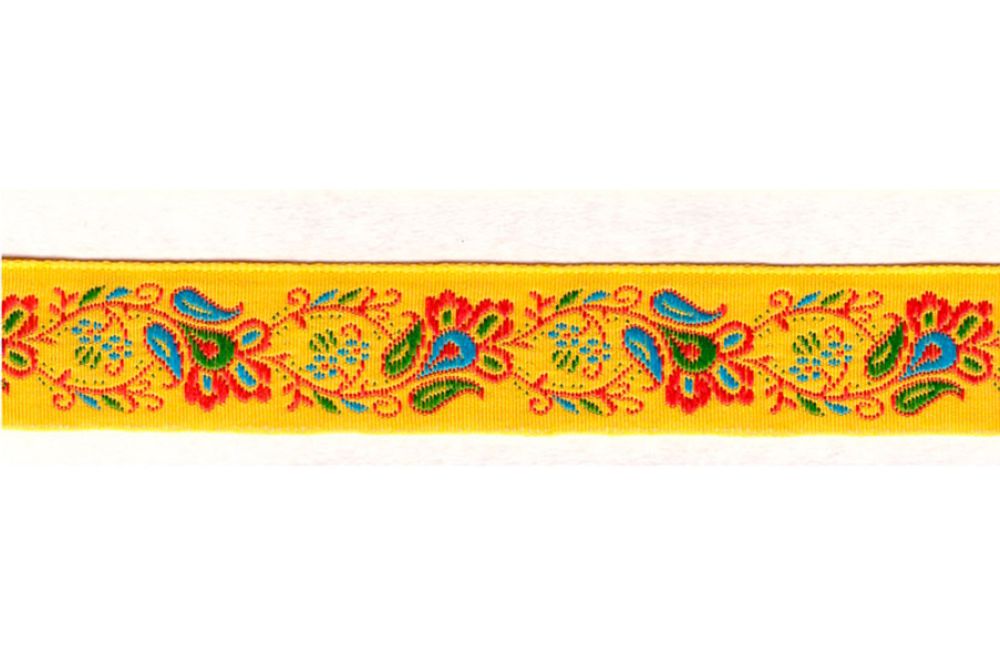 Тесьма жаккард, с1852, рис.8933, ш. 2,2 см