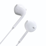 Гарнитура Borofone M54, вкладыши, разъем Jack, кабель 1.2 м White