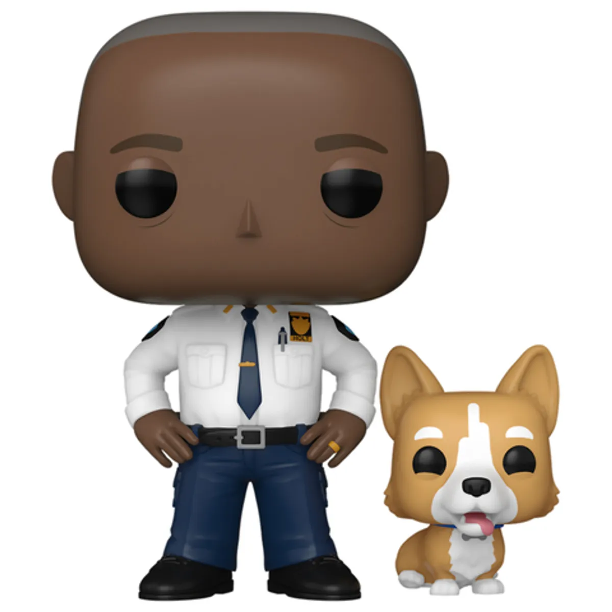 Funko POP! Brooklyn Nine-Nine: Captain Ray Holt with Cheddar (1626)