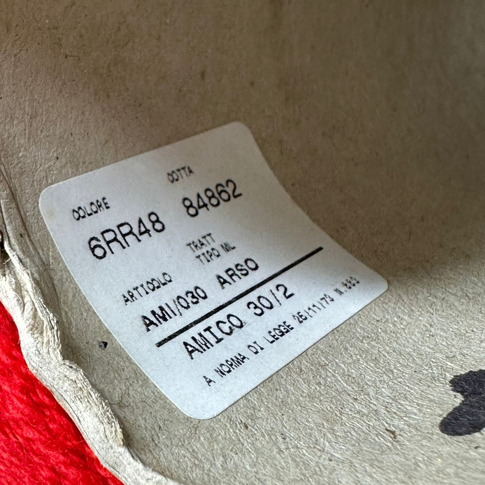 AMICO SOFT - Lanerossi Filati; 100% меринос; 1500м/100гр, 2/30; col. 6RR48, цвет: красный MP