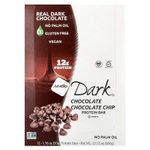 NuGo Nutrition, Dark®, протеиновые батончики, шоколад с шоколадной крошкой, 12 батончиков по 50 г (1,76 унции)