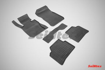 Резиновые коврики в салон BMW 3 серии [E90] (2005-2013) "Сетка"