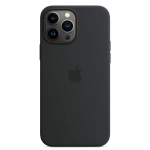 Силиконовый чехол с поддержкой MagSafe Apple Silicone Case для iPhone 13 Pro, Midnight (Темная ночь)