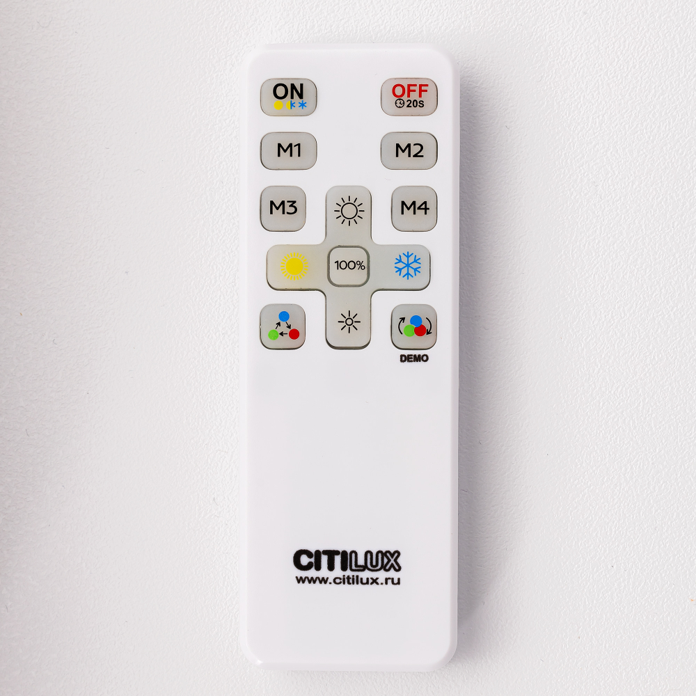 Citilux Стиг CL203261 LED Люстра подвесная с пультом Чёрная
