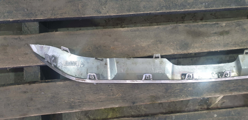 Накладка заднего бампера Mercedes ML GLE (W166) 15-18 Б/У Оригинал A1668857622