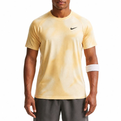 Мужская теннисная футболка Nike Court Paris Slam Advantage Dri-Fit Tennis - alabaster/topaz gold/black