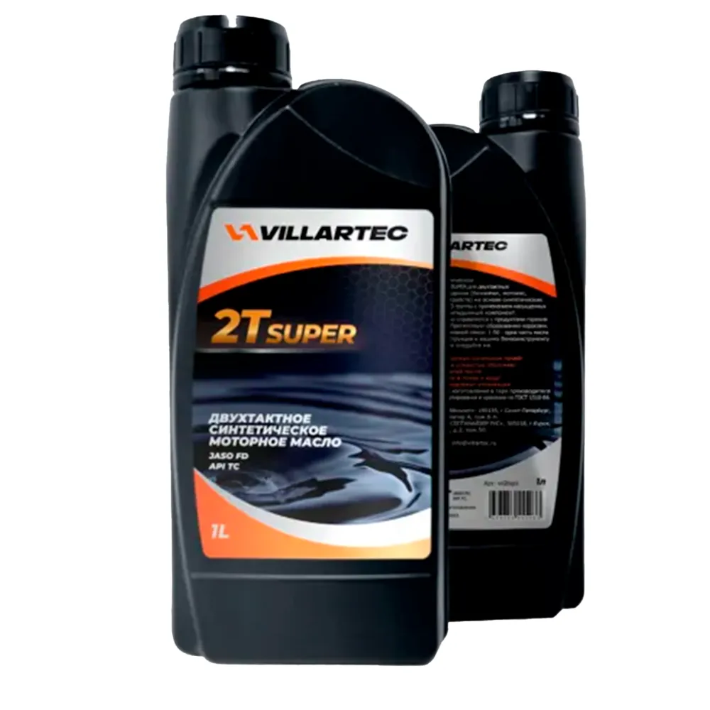 Масло моторное Villartec 2T SUPER 1л