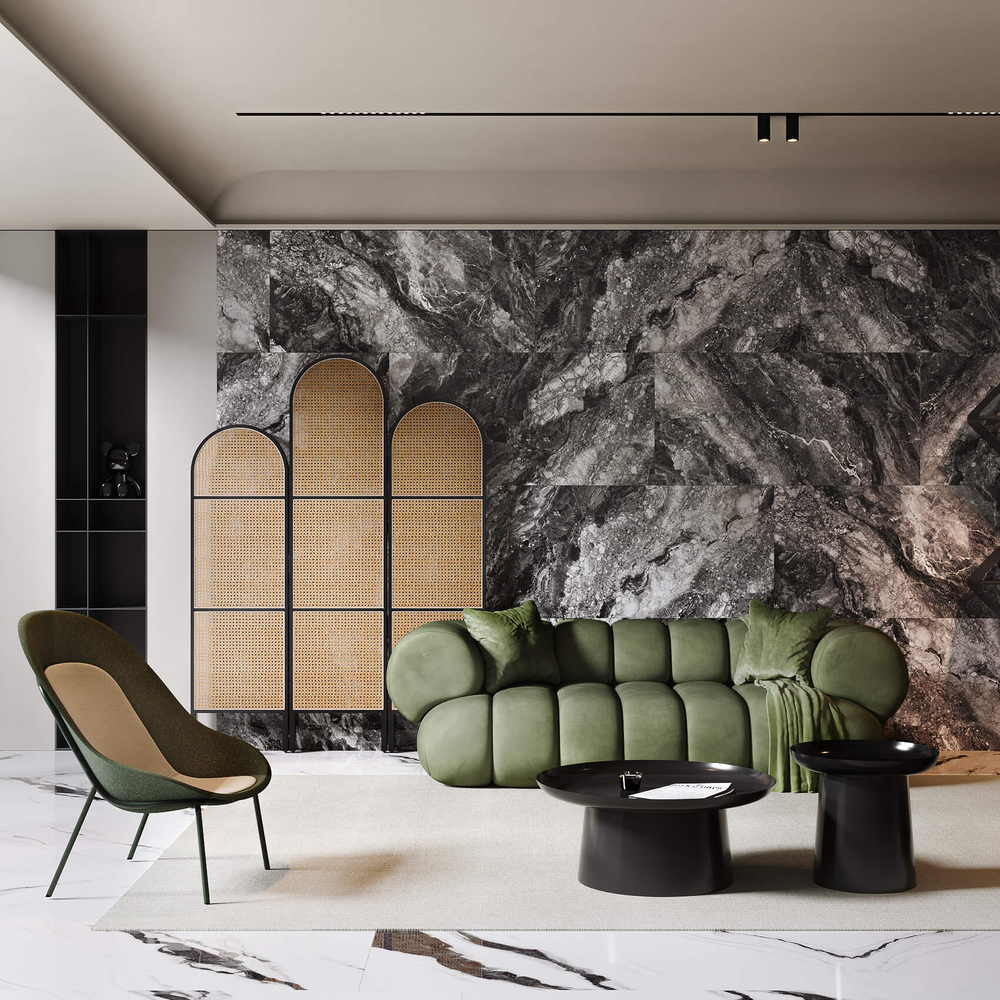ARTCER Marble Perla Blanco Carving 60x120