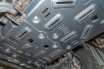 Защита радиатора, картера, РК, КПП для TANK 300 Off-road version, базовая, алюминиевая, 8 мм Falcon