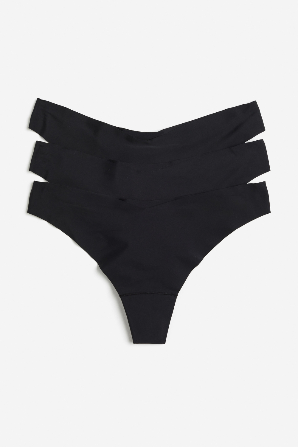Бесшовные трусы-стринги, 3 шт. - H&M