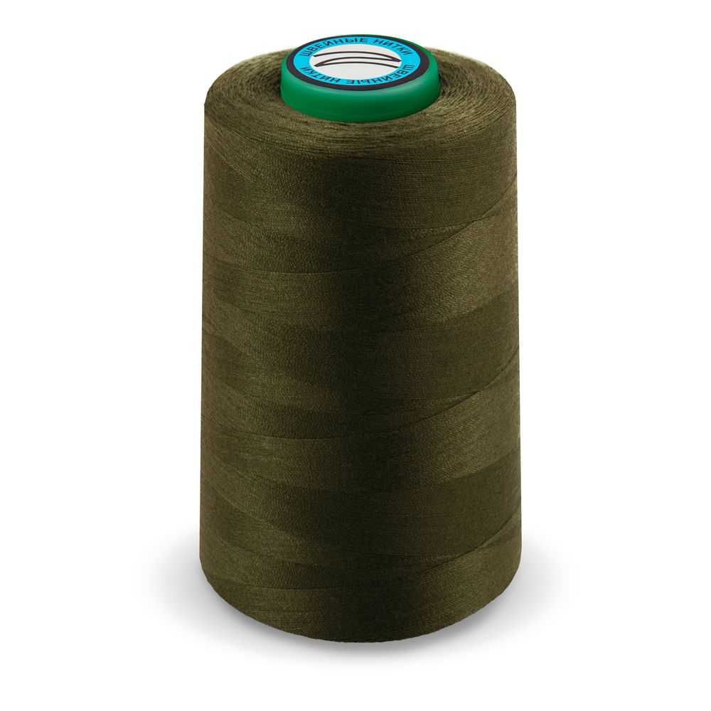 Нитки универсальные Nitka 40/2, 4570 м (5000 ярд) / 1 кат., 423 т.хаки